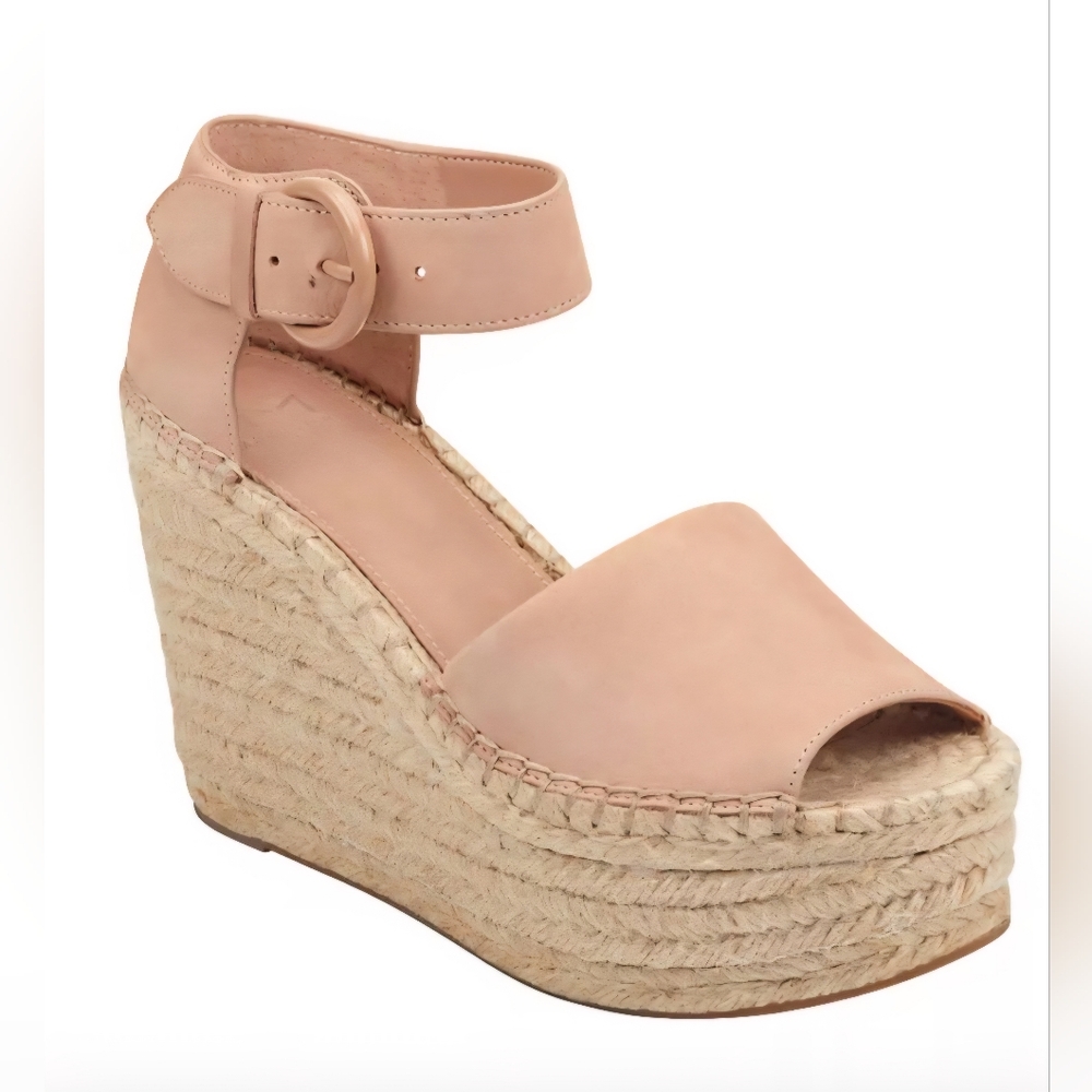 Marc Fisher Women's Alida High Platform Espadrille Wedge Sandals